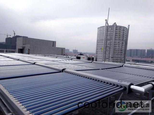 長沙縣凱舟科技職業培訓學校太陽能熱水係統工程