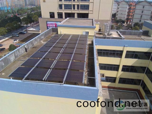 長沙壹裏(li)星街項(xiang)目(mu)配套(tao)幼兒園太(tai)陽能熱水係(xi)統