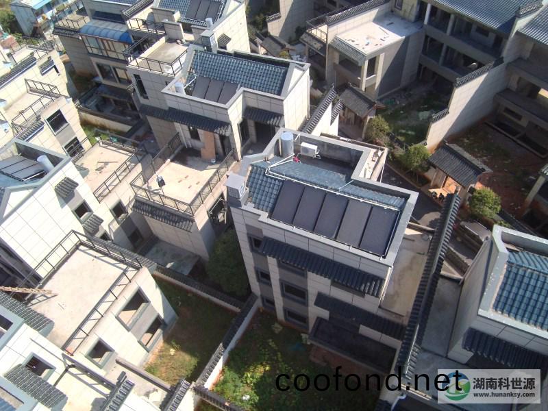 星語林·汀湘十裏九區A地塊(kuai)低層住宅（彆墅）太(tai)陽能熱水工程