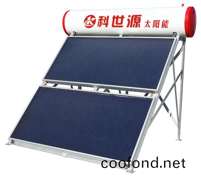 一(yi)體承壓(ya)平(ping)闆(ban)太陽能熱(re)水器(qi)