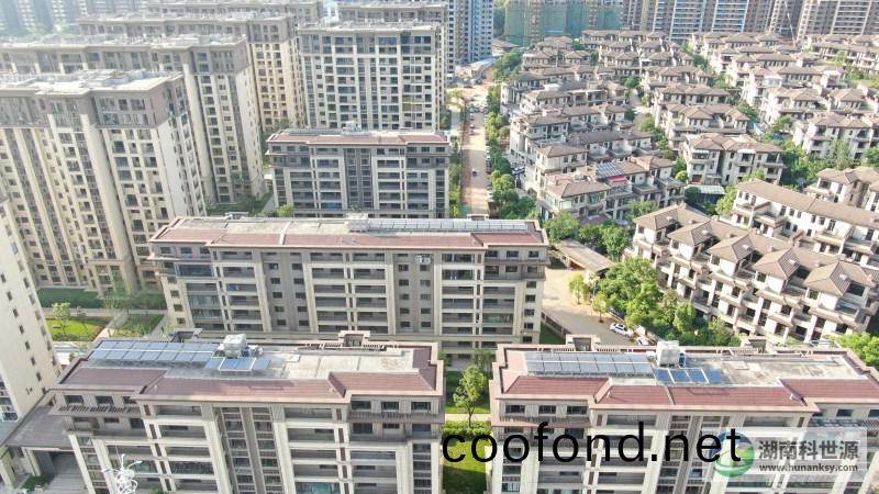 長沙大唐印象.禦府及幼兒園項目太陽(yang)能熱水工(gong)程