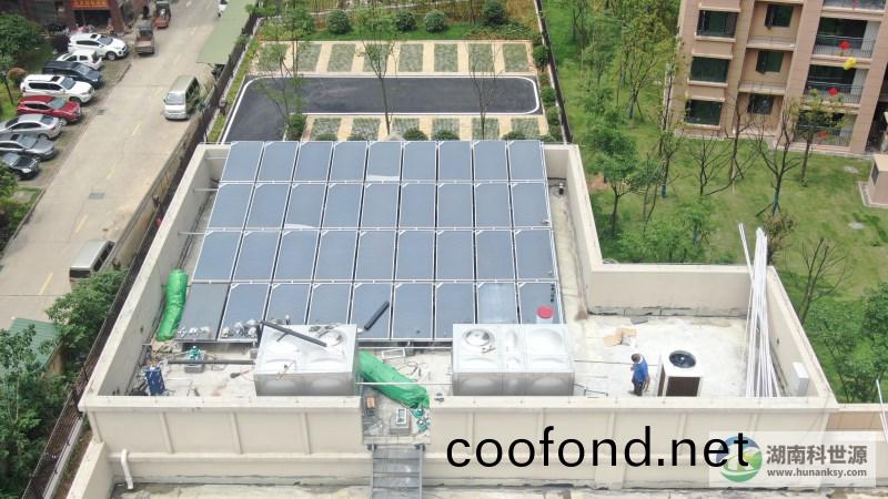 大漢公(gong)園裏項目幼兒園(yuan)集中太陽能熱水係統工程