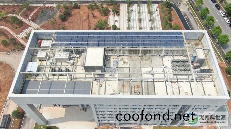 湖南益豐(feng)醫藥産業基(ji)地太陽能熱水係統工(gong)程