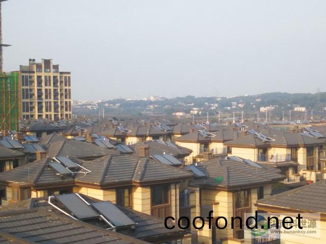 彆墅太陽能熱水工程(cheng)