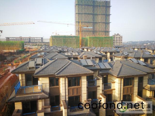 彆墅太陽能熱水工程(cheng)