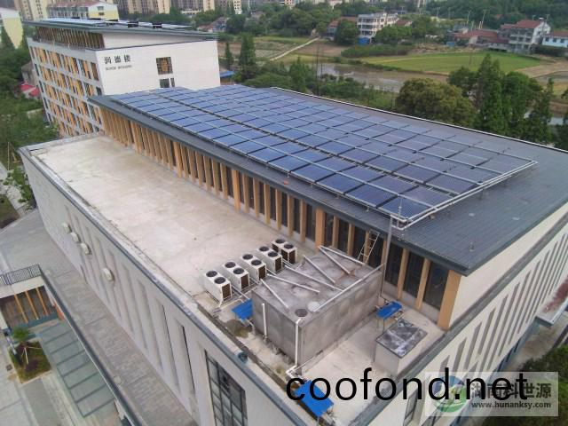 太陽能+空氣能熱水係(xi)統