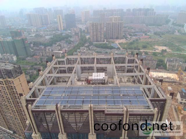 屋頂架構層太陽能熱(re)水係統