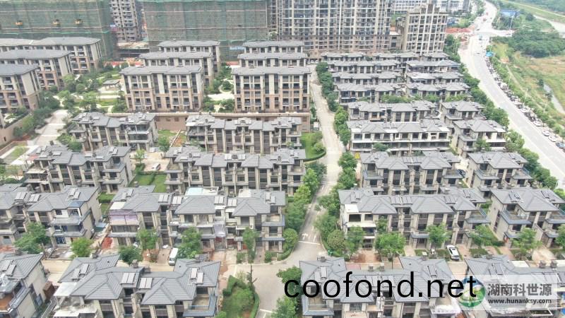 彆墅太陽能熱水(shui)工程