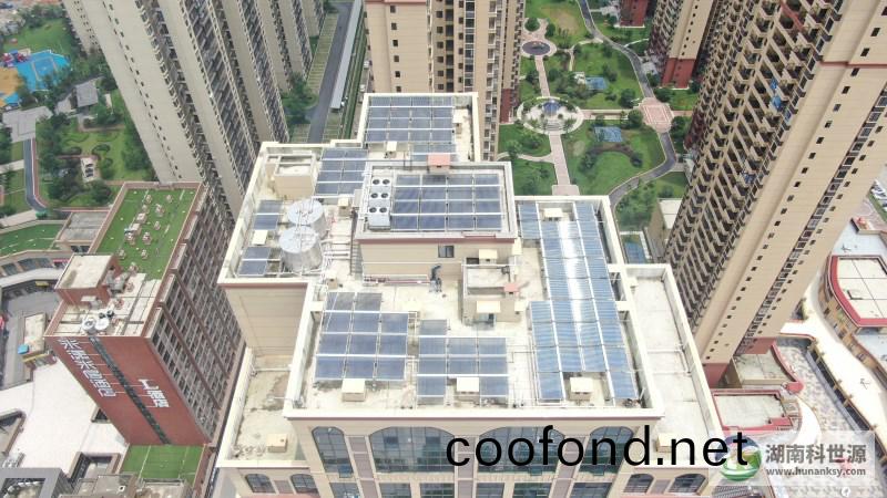 太陽能熱(re)水係統工程